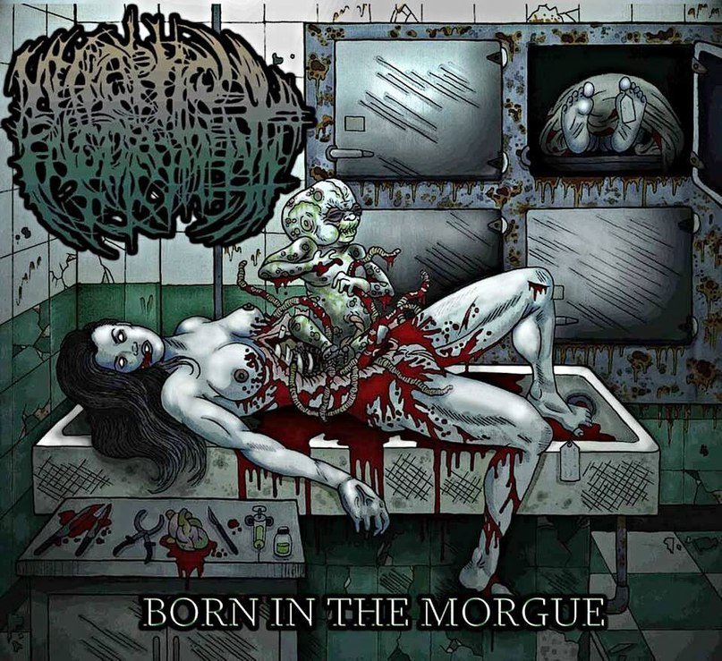 Necroptic Engorgement — Born in the Morgue